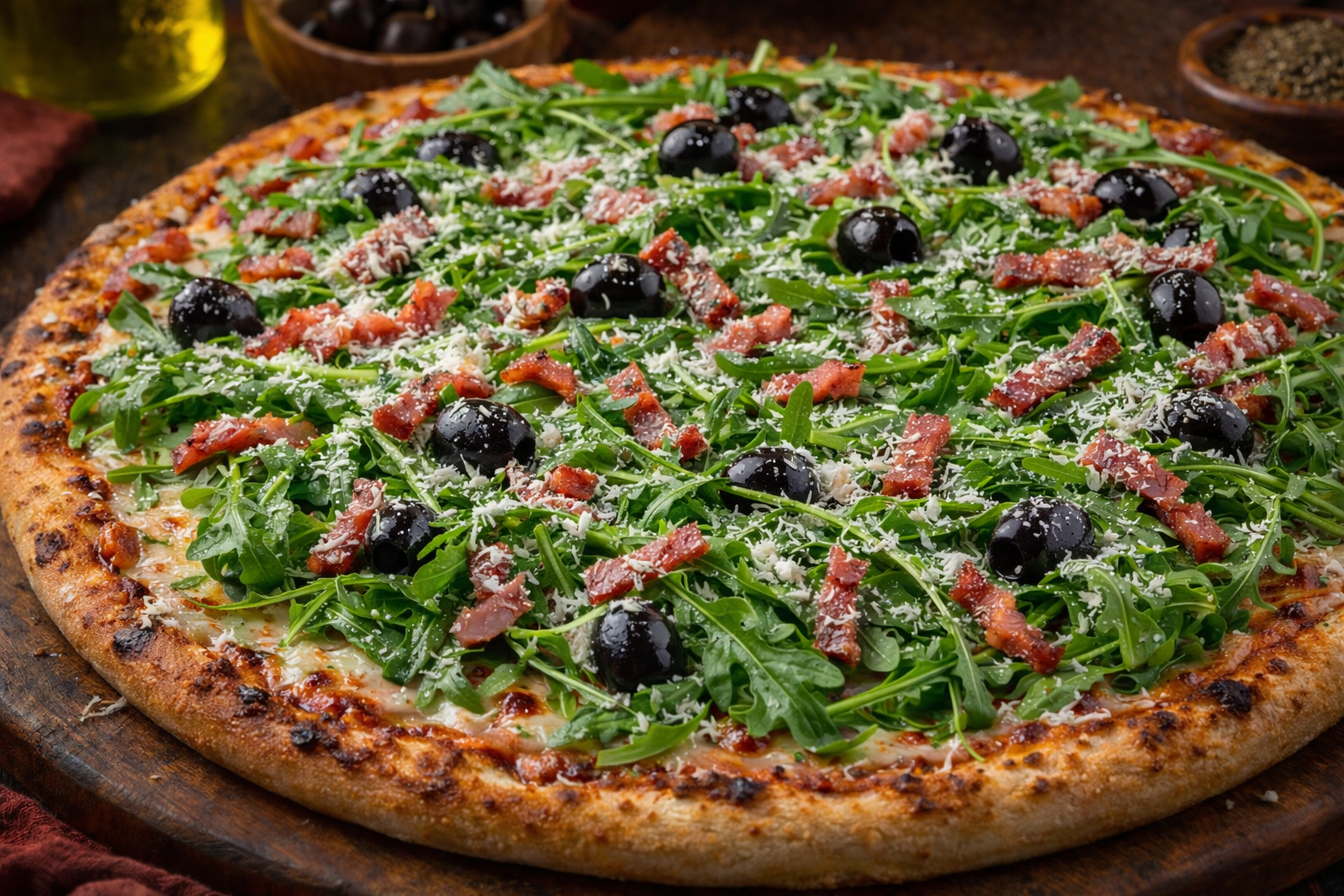 Pizza de Rucula